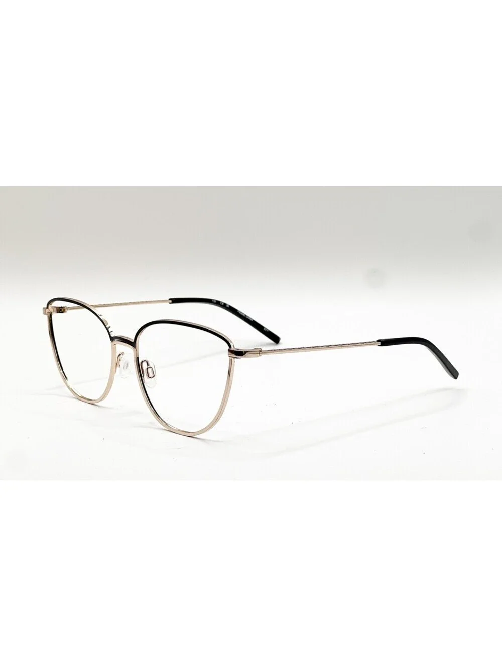 Dkny DK1027 001 Black/Gold Cat Eye Authentic Eyeglass Frames 53-17